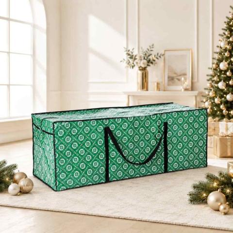 Hallerts Weihnachtsbaum Tasche grün 25