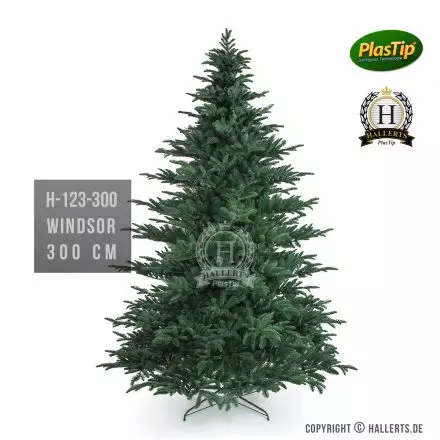 künstlicher Spritzguss Weihnachtsbaum Fichte Windsor ca. 300cm