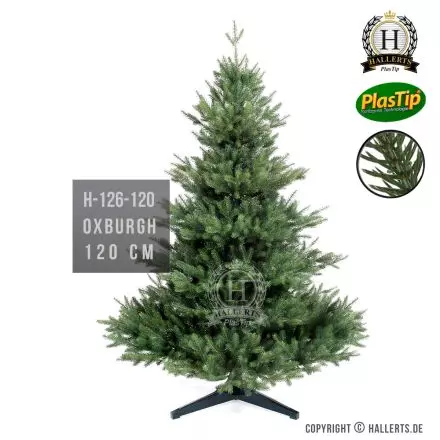 künstlicher Weihnachtsbaum 120cm Spritzguss Nobilis Edeltanne Oxburgh