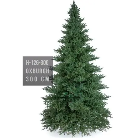 Modelljahr 2025 künstlicher Weihnachtsbaum Nobilis Edeltanne Oxburgh 300cm Spritzguss 