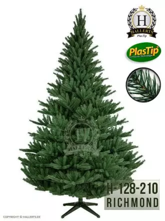 künstlicher Weihnachtsbaum 210cm Spritzguss Edeltanne Richmond