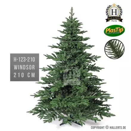 künstlicher Weihnachtsbaum 210cm Spritzguss Fichte Windsor