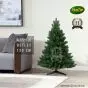 künstlicher Spritzguss Weihnachtsbaum Douglasie Douglastanne Astley 120cm Deko