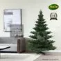 künstlicher Spritzguss Weihnachtsbaum Nordmanntanne 210cm Deko