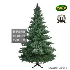 künstlicher Spritzguss Weihnachtsbaum Nobilis Edeltanne Oxburgh ca. 240cm
