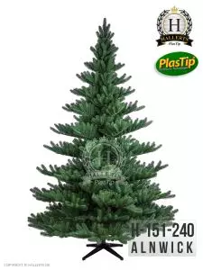 künstlicher Spritzguss Weihnachtsbaum PREMIUM Nordmanntanne Alnwick 240cm