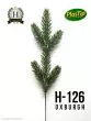 künstlicher Weihnachtsbaum Spritzguss Nobilis Edeltanne Oxburgh 180cm Zweig Detail