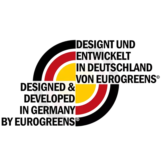 entwickelt und designt in Deutschland von EuroGreens