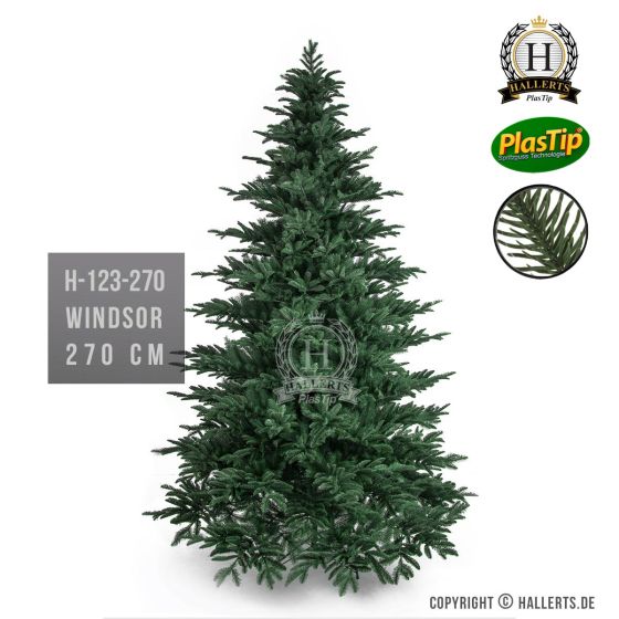 künstlicher Spritzguss Weihnachtsbaum Fichte Windsor 270 cm