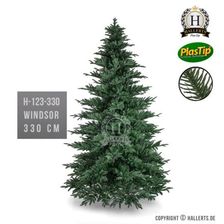 künstlicher Weihnachtsbaum 330cm Spritzguss Fichte Windsor