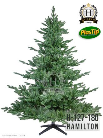 künstlicher Spritzguss Weihnachtsbaum Edeltanne Hamilton ca. 180cm