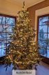 künstlicher Weihnachtsbaum 210cm Spritzguss Fichte Windsor Kundenfoto geschmückt